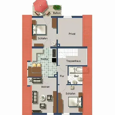 Appartement Wassergartenparadies Harsdorf